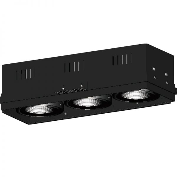 3x25W LED Recessed grille light RR1141B