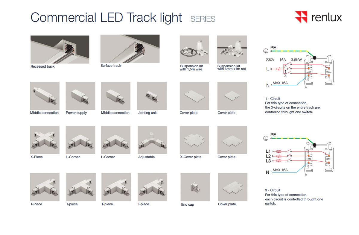 Track light accessories-s1